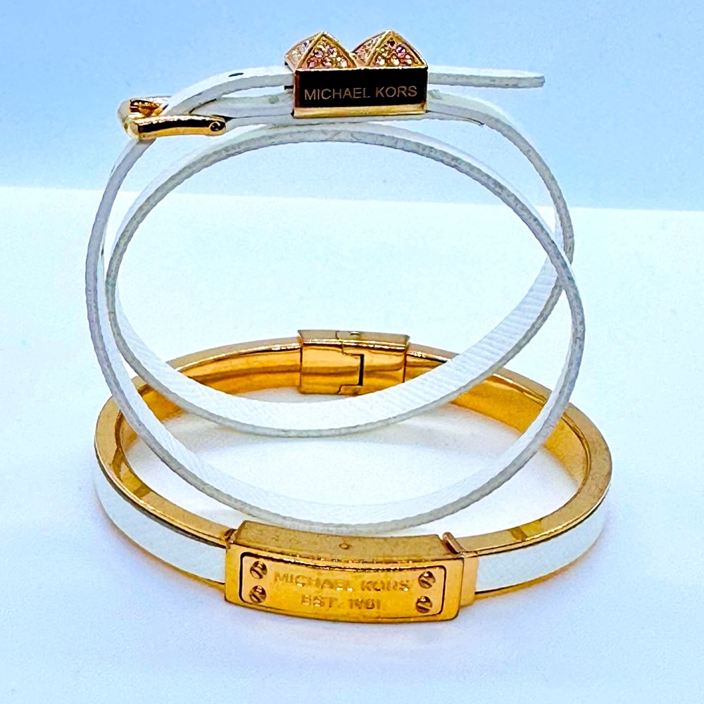 Michael Kors set of 2 bracelets